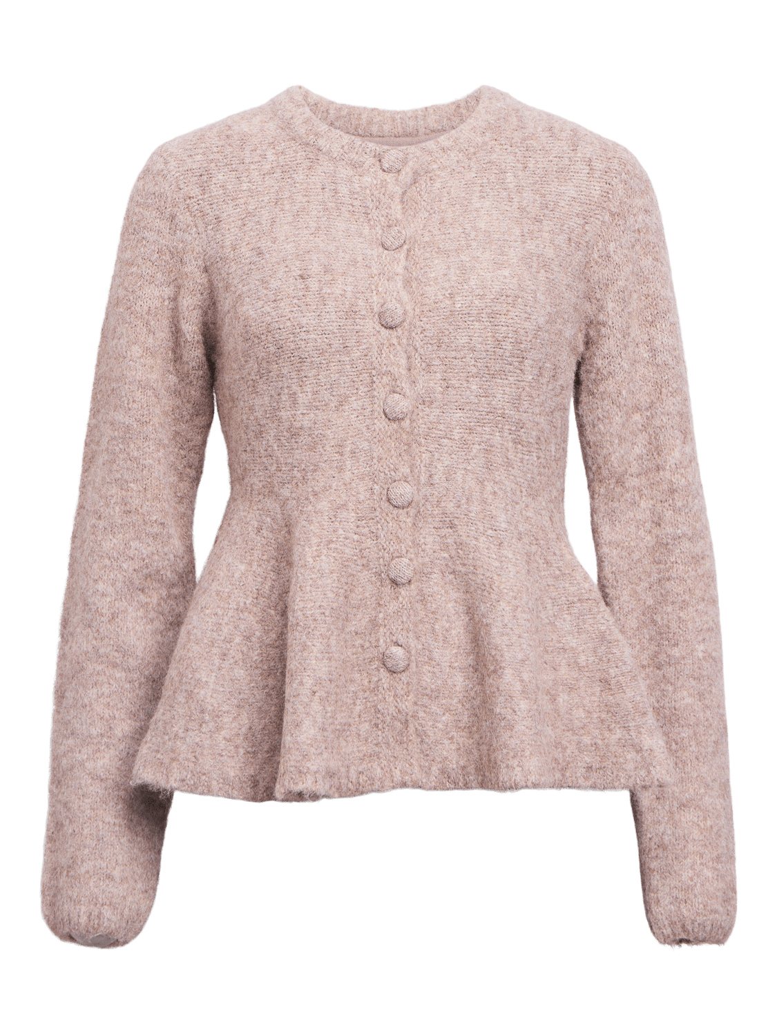 OBJSAGGIA Knit Cardigan - Humus - VERO MODA & VILA Bergvik